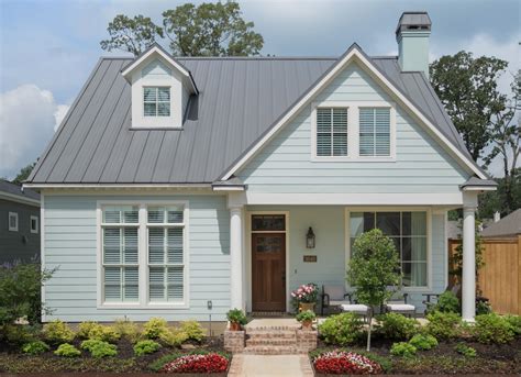 houses with white metal roofs|houses with charcoal metal roof.